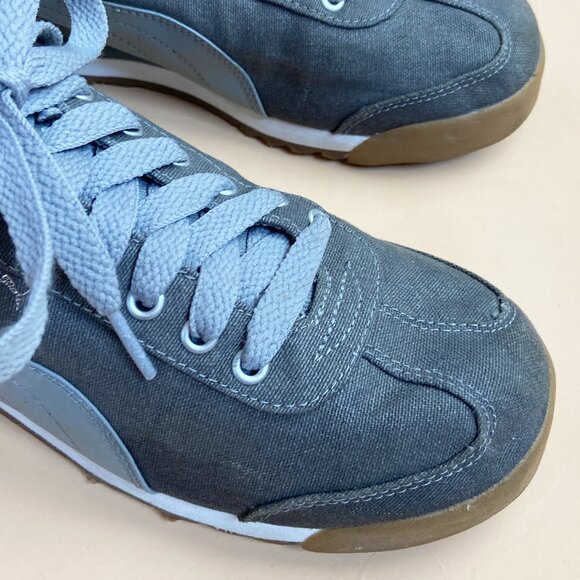 Puma Roma Sneakers - Gray Canvas - Size 8.5 Mens/10 Womens - Picture 5 of 10